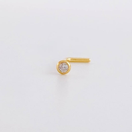 Piercing Chispa 0.1g / 0.9cm Oro Amarillo 18K
