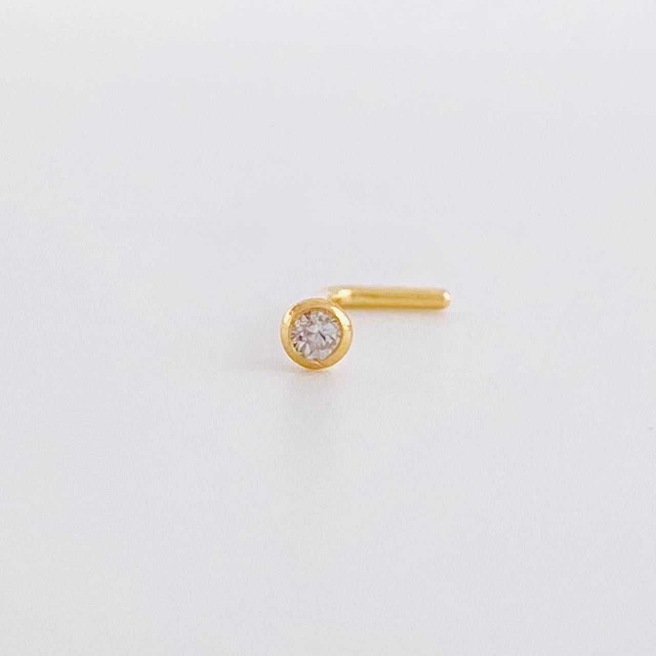 Piercing Chispa 0.1g / 0.9cm Oro Amarillo 18K