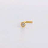 Piercing Chispa 0.1g / 0.9cm Oro Amarillo 18K