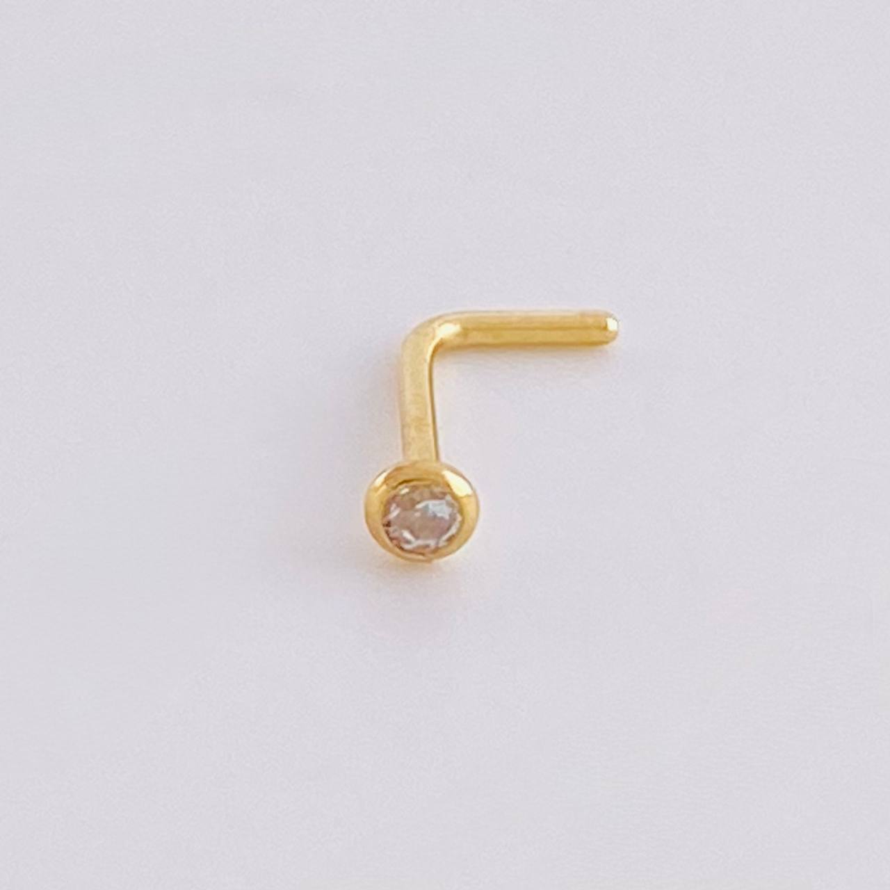 Piercing Chispa 0.1g / 0.9cm Oro Amarillo 18K