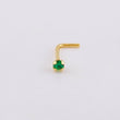 Piercing Chispa 0.1g / 1cm Oro Amarillo 18K