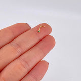 Piercing Chispa 0.1g / 1cm Oro Amarillo 18K