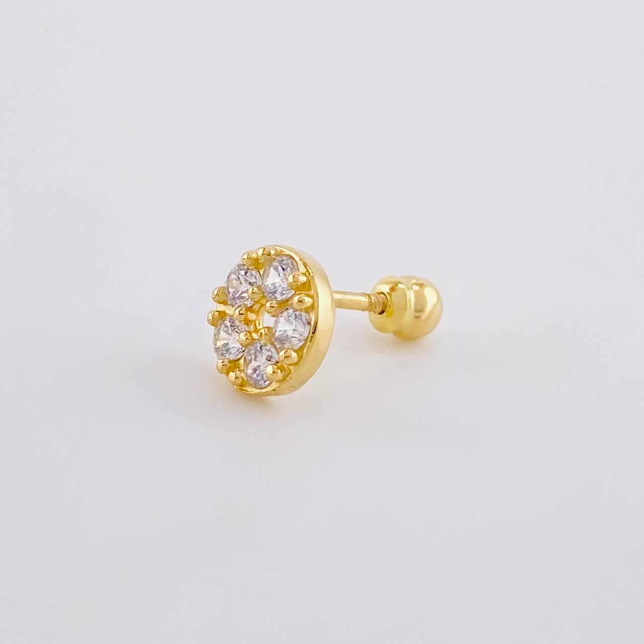 Piercing Circulo 0.6g / 1cm Oro Amarillo 18K