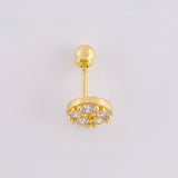 Piercing Circulo 0.6g / 1cm Oro Amarillo 18K