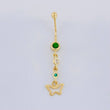 Piercing Mariposa Silueta Colgante 0.85g / 4cm Oro Amarillo 18K
