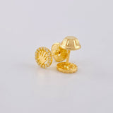 Topos Circulo Corona 0.7g / 5.6mm Oro Amarillo 18K