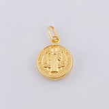 Dije San Benito 0.85g / 2cm Oro Amarillo 18K