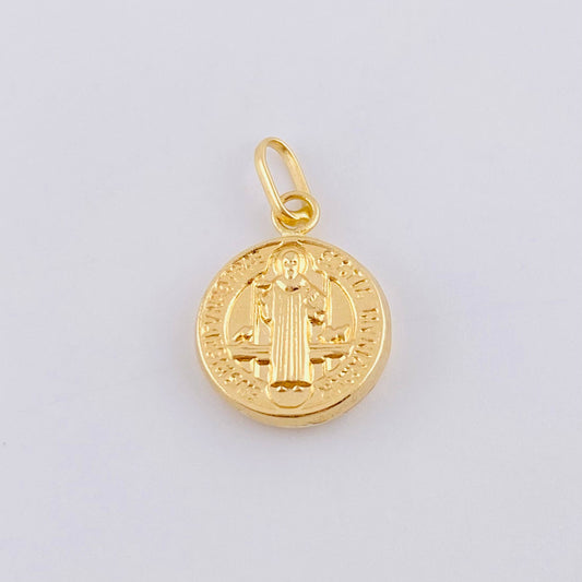 Dije San Benito 0.9g / 2cm Oro Amarillo 18K