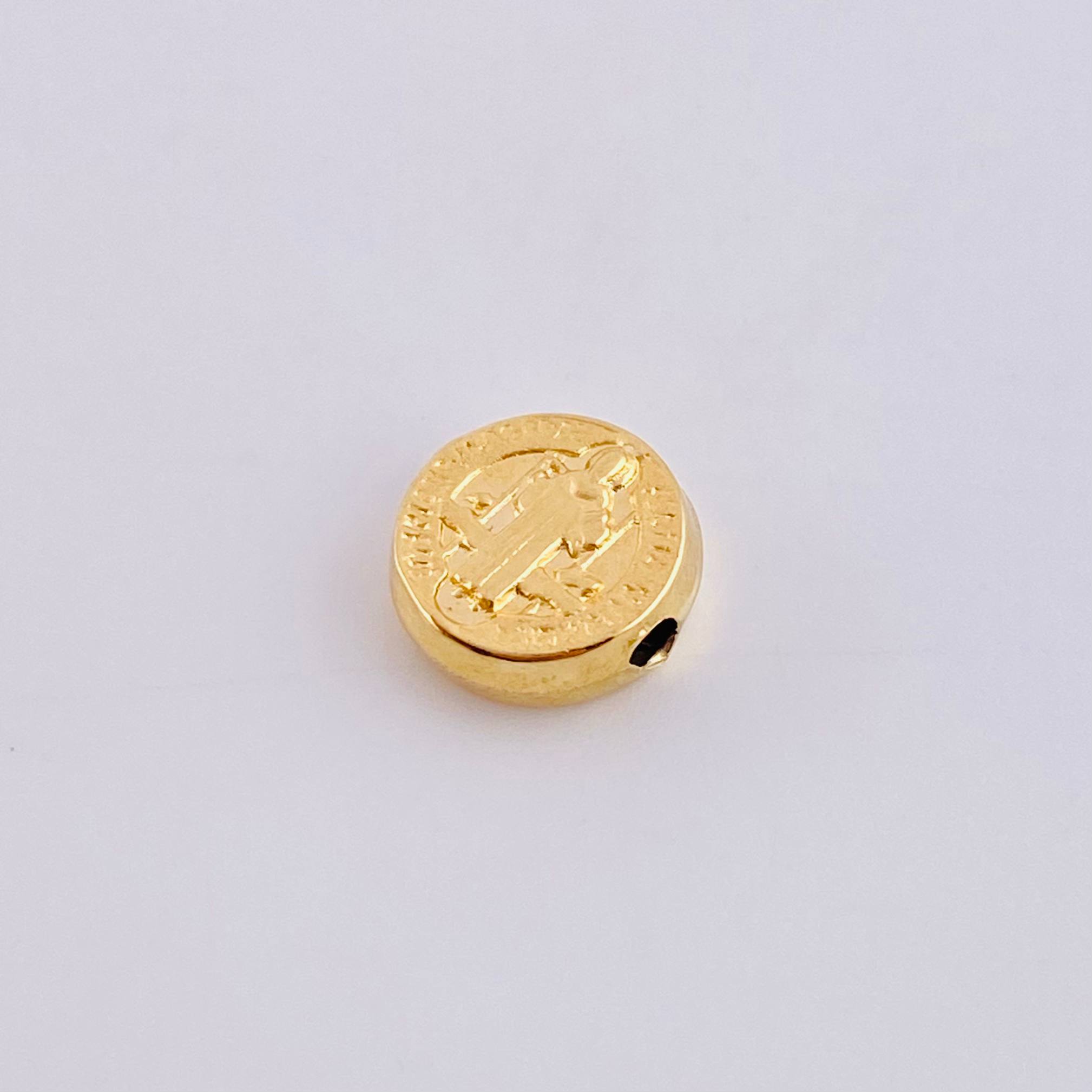 Herraje San Benito 0.55g / 1cm Oro Amarillo 18K