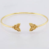 Pulso Aro Mariposa 3.75 g / 18 cm / 1.8 mm Oro Amarillo 18K