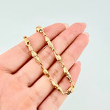Pulso Rustico Boya Dubai 3.85gr / 18cm / 4.4mm Oro Amarillo 18K