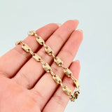 Pulso Rustico Canotillo 3.65gr / 18.5cm / 4.7mm Oro Amarillo 18K ©