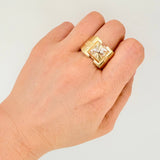 Anillo Caballo 7gr / T10 1/2 / Oro Amarillo 18K *