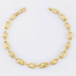 Pulso Rustico Corona Canotillo 3.85gr / 18.5cm / 4.5mm Oro Amarillo 18K *