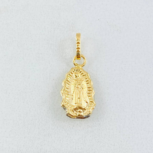 Dije Virgen Guadalupe 0.4gr / 1.8cm / Oro Amarillo 18K