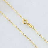 Cadena Aro Seguido 2.2gr / 60cm / Oro Amarillo +3 18K