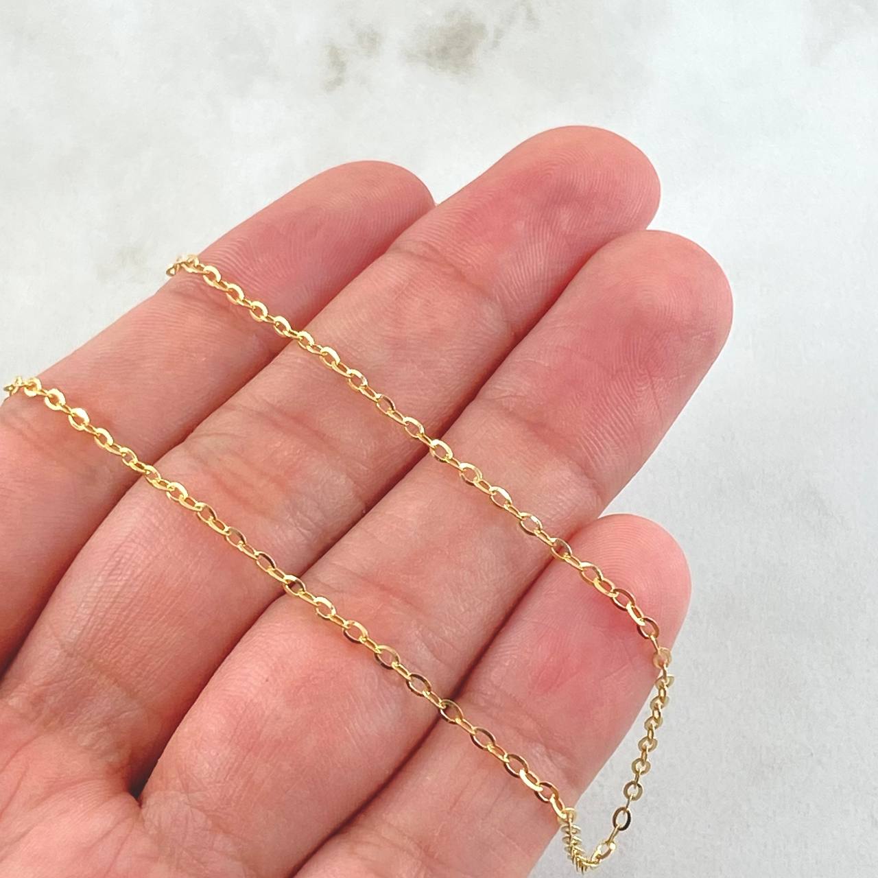 Cadena Aro Seguido 2.2gr / 60cm / Oro Amarillo +3 18K