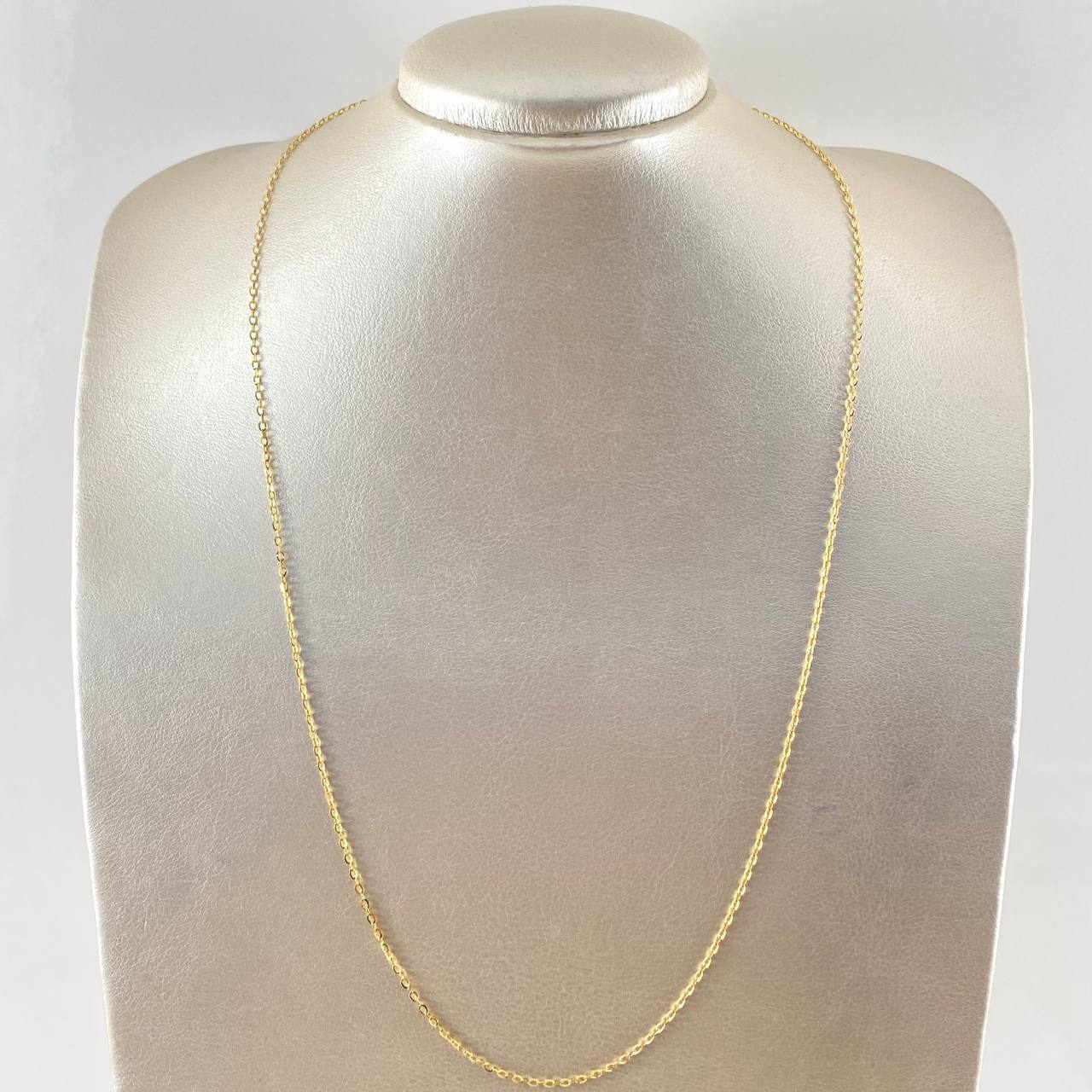 Cadena Aro Seguido 2.2gr / 60cm / Oro Amarillo +3 18K