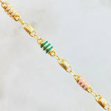 Pulso Rustico 4.9gr / 19cm / Oro Amarillo 18K *