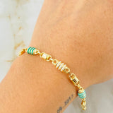 Pulso Rustico 4.9gr / 19cm / Oro Amarillo 18K *