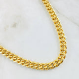 Cadena Cubana 21.2gr / 60cm / Oro Amarillo +1 18K *