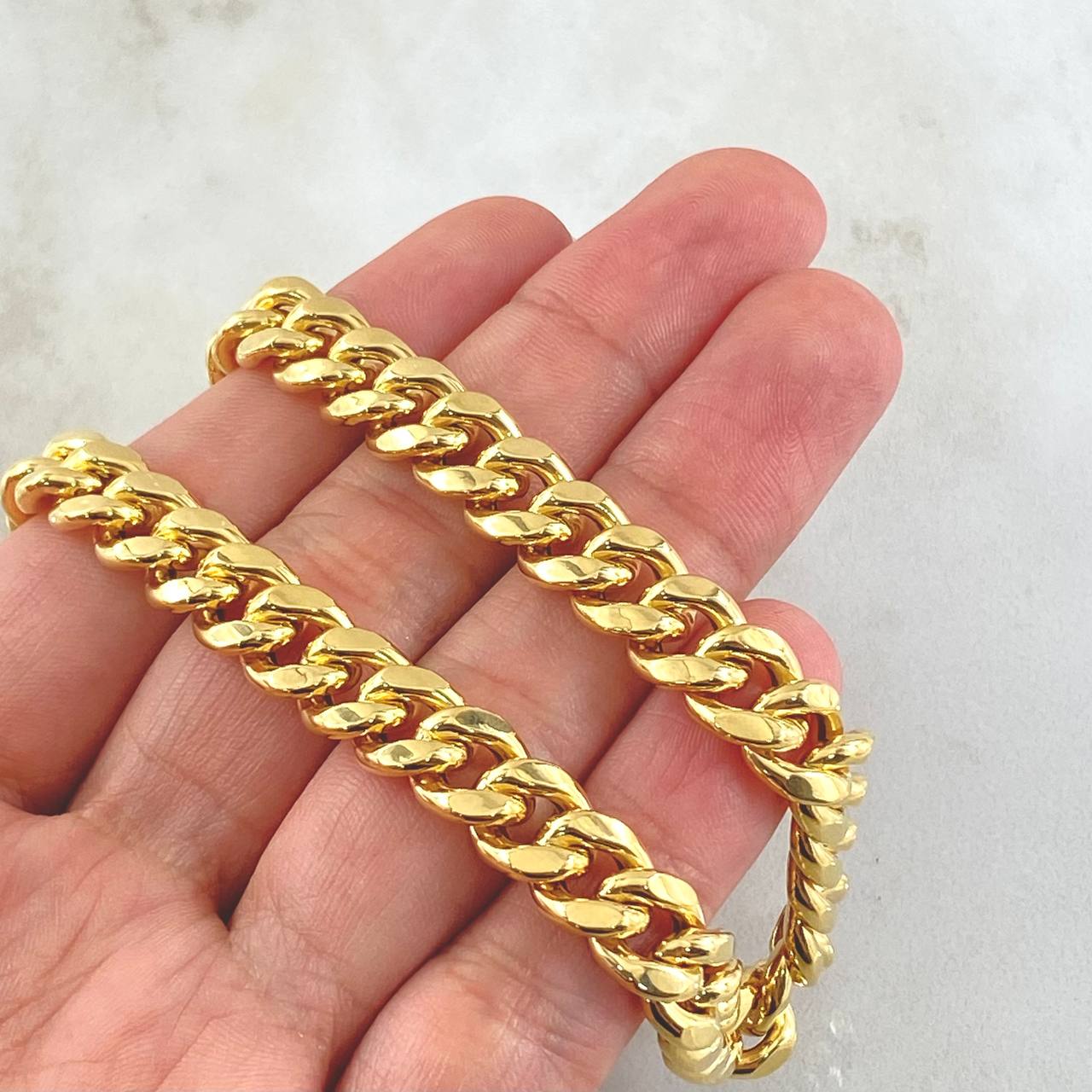 Cadena Cubana 21.65gr / 60cm / Oro Amarillo +1 18K
