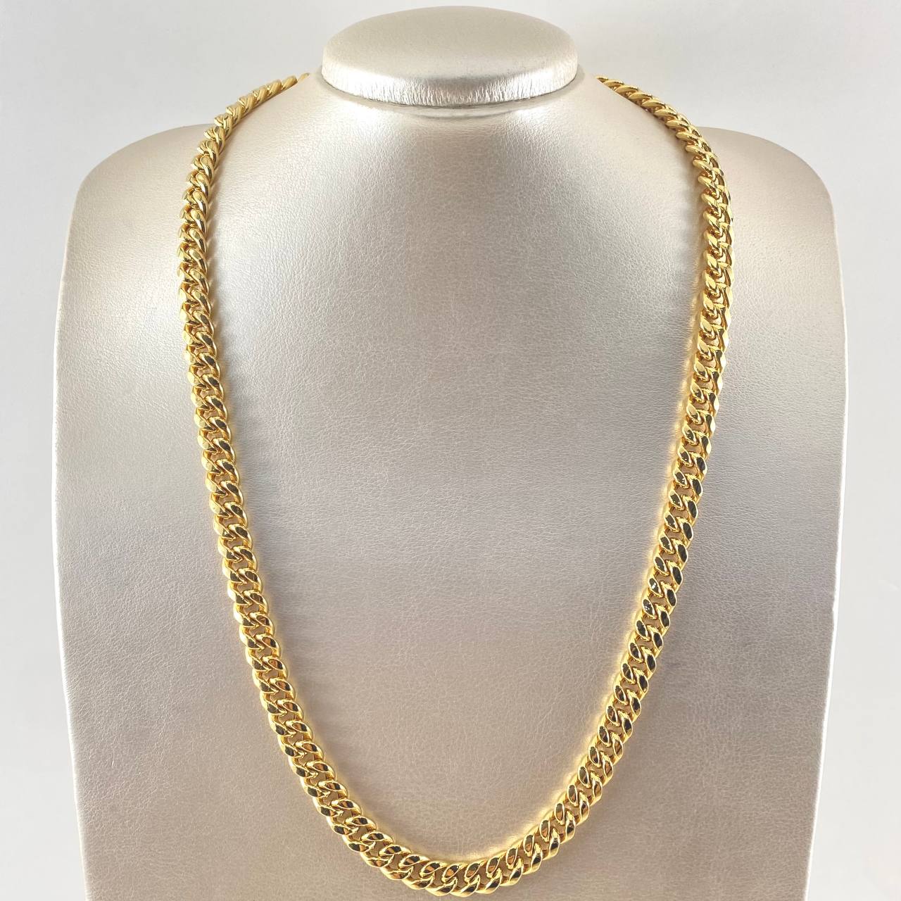 Cadena Cubana 21.65gr / 60cm / Oro Amarillo +1 18K