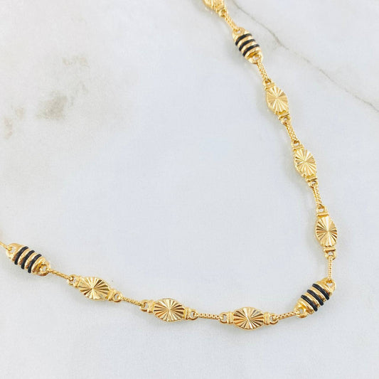 Cadena Rustica 12.25gr / 60cm / Oro Amarillo 18K *