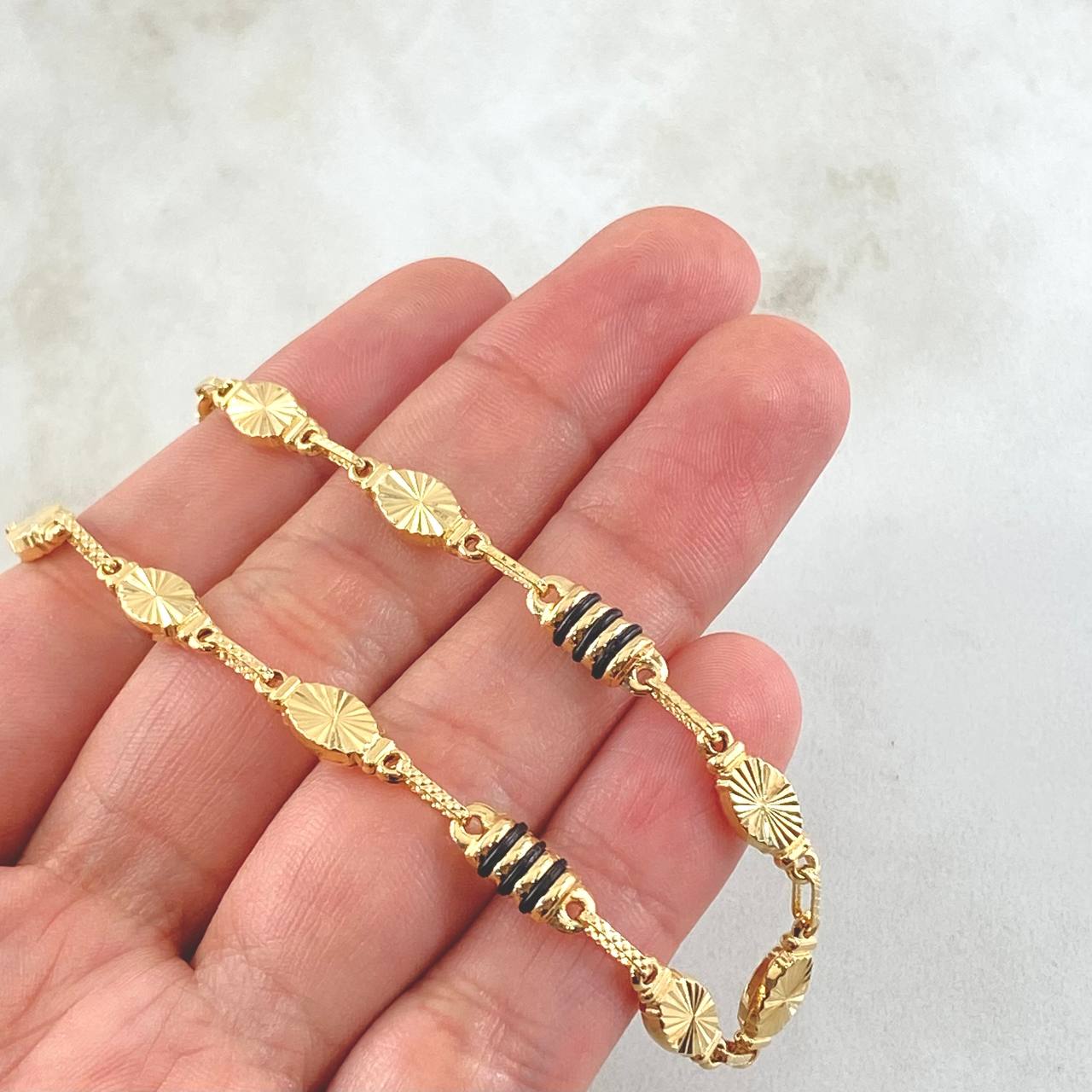Cadena Rustica 12.25gr / 60cm / Oro Amarillo 18K *