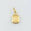 Dije Letra K 0.35gr / 1.5cm / Oro Amarillo 18K