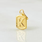 Dije Letra K 0.35gr / 1.5cm / Oro Amarillo 18K