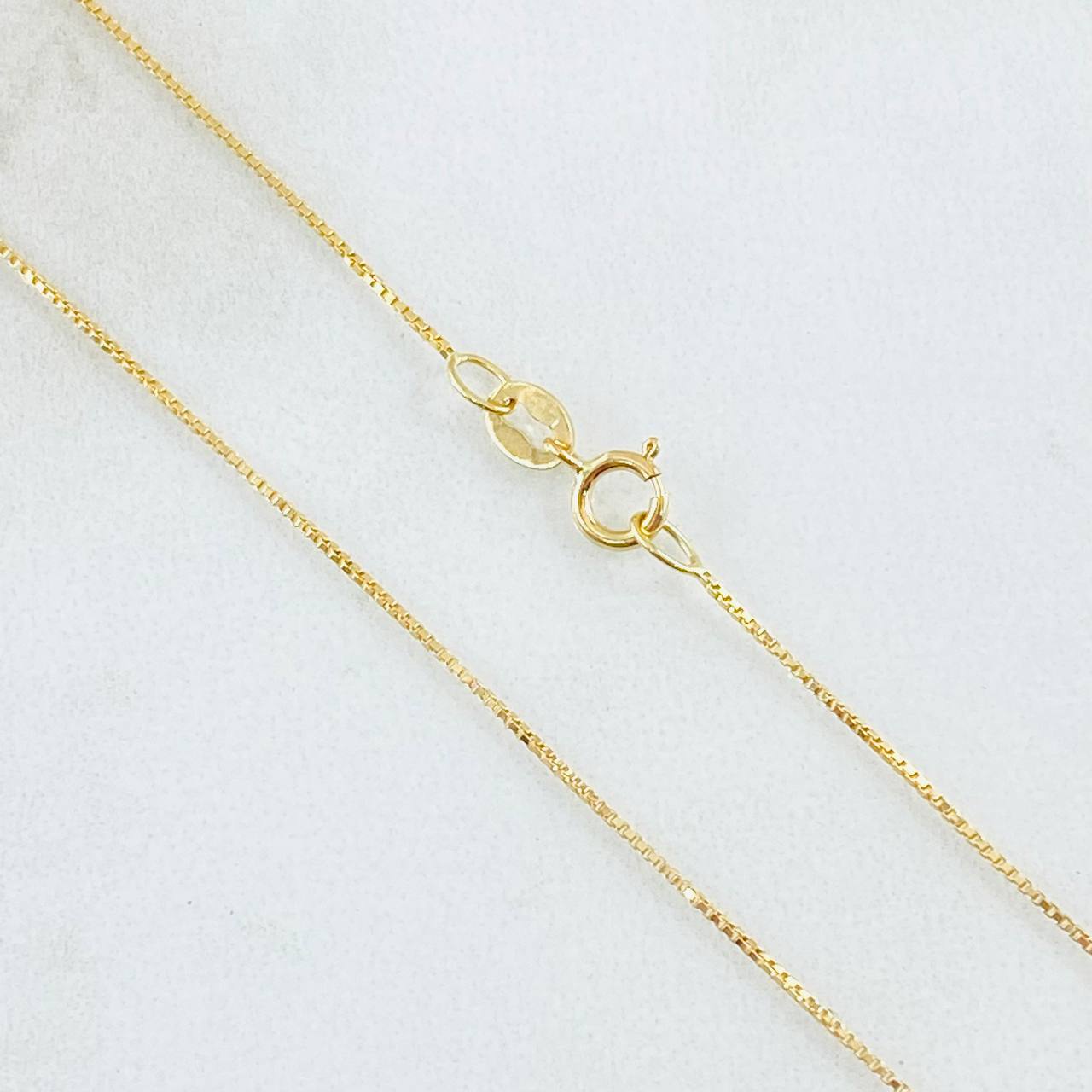 Cadena Veneciana 4.8gr / 45cm / 1.7mm Oro Amarillo +3 18K *