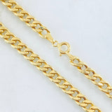 Cadena Cubana 6.9gr / 60cm / Oro Amarillo +1 18K ©