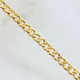 Cadena Cubana 6.9gr / 60cm / Oro Amarillo +1 18K ©