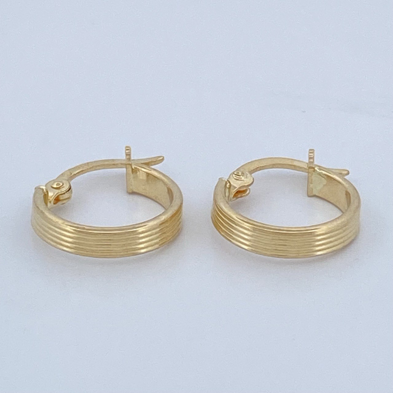 Candongas Andy 0.9gr / 1.5cm / Oro Amarillo 18K &