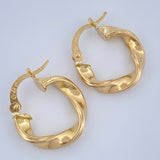 Candongas Charin 1.55gr / 1.8cm / Oro Amarillo 18K &