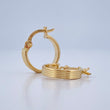 Candongas Andy 0.9gr / 1.5cm / Oro Amarillo 18K &