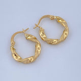 Candongas Deis 1.55gr / 1.8cm / Oro Amarillo 18K &