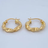 Candongas Deis 1.55gr / 1.8cm / Oro Amarillo 18K &