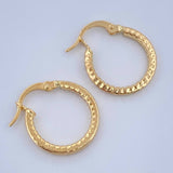 Candongas Iris 1.3gr / 2cm / Oro Amarillo 18K &
