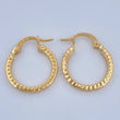 Candongas Iris 1.3gr / 2cm / Oro Amarillo 18K &