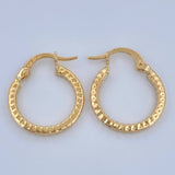 Candongas Iris 1.3gr / 2cm / Oro Amarillo 18K &