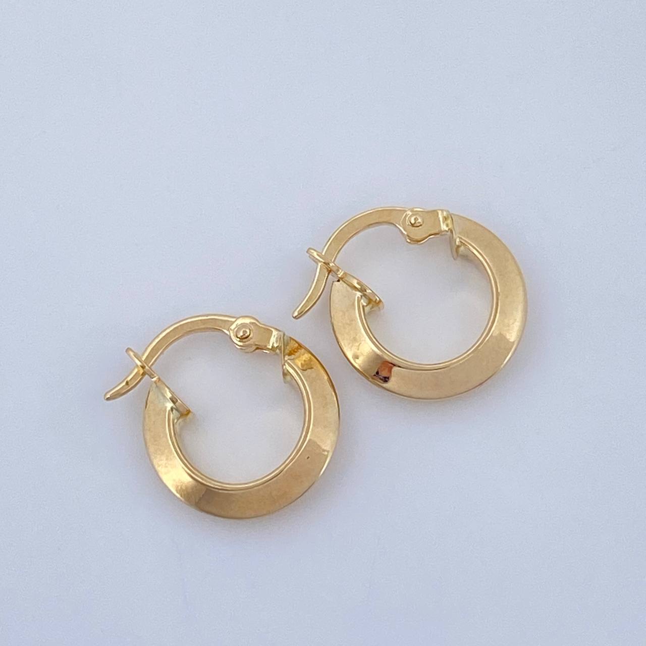 Candongas Clau 1.15gr / 1.5cm / Oro Amarillo 18K &