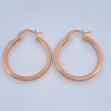 Candongas Andy 1.55gr / 2.5cm / Oro Rosa 18K &