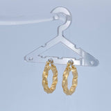 Candongas Kari 2.65gr / 2.5cm / Oro Amarillo 18K &