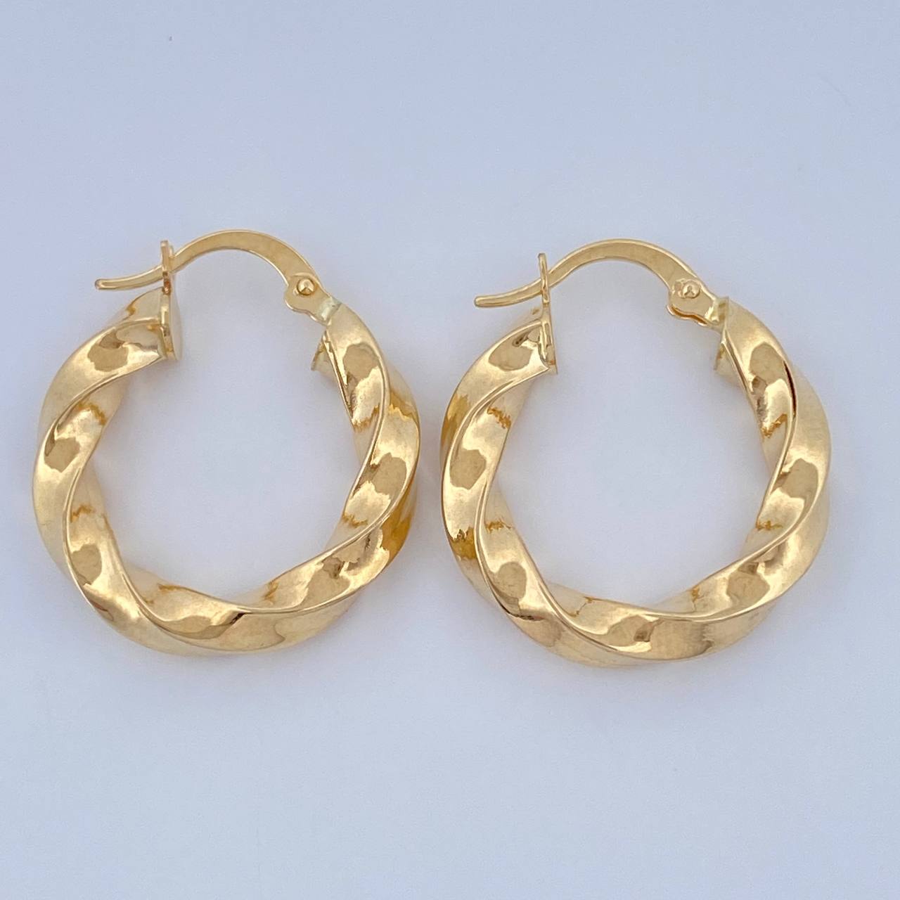 Candongas Kari 2.65gr / 2.5cm / Oro Amarillo 18K &