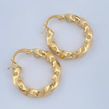 Candongas Kari 2.65gr / 2.5cm / Oro Amarillo 18K &