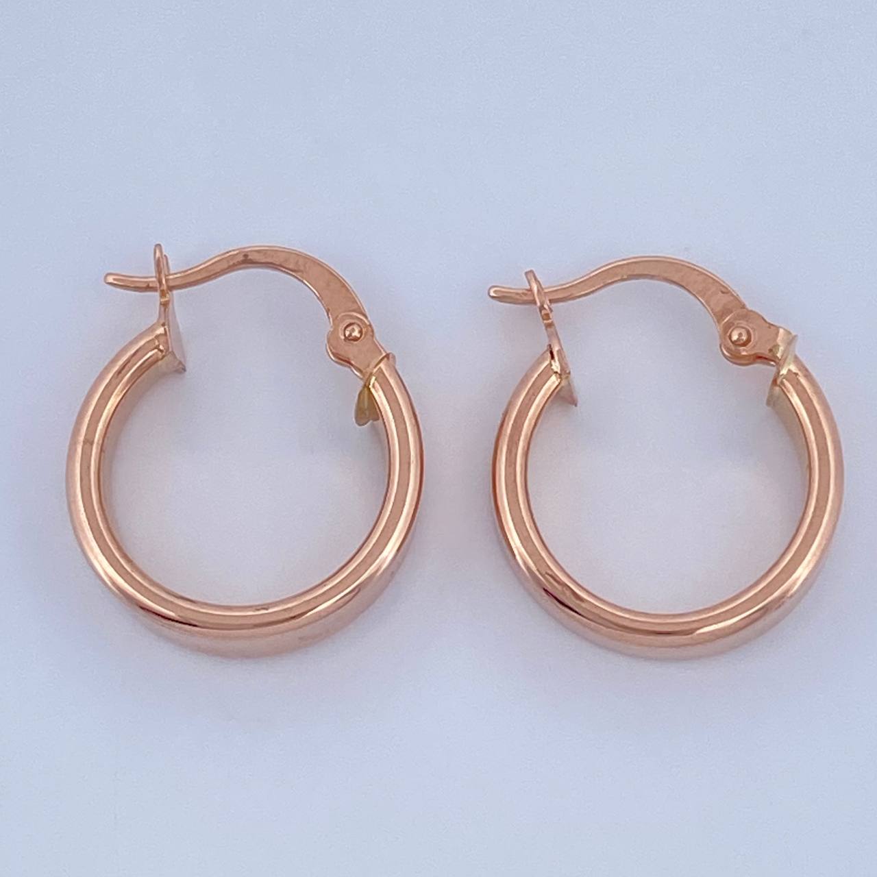 Candongas Diani 2gr / 1.8cm / Oro Rosa 18K &