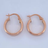 Candongas Diani 2gr / 1.8cm / Oro Rosa 18K &