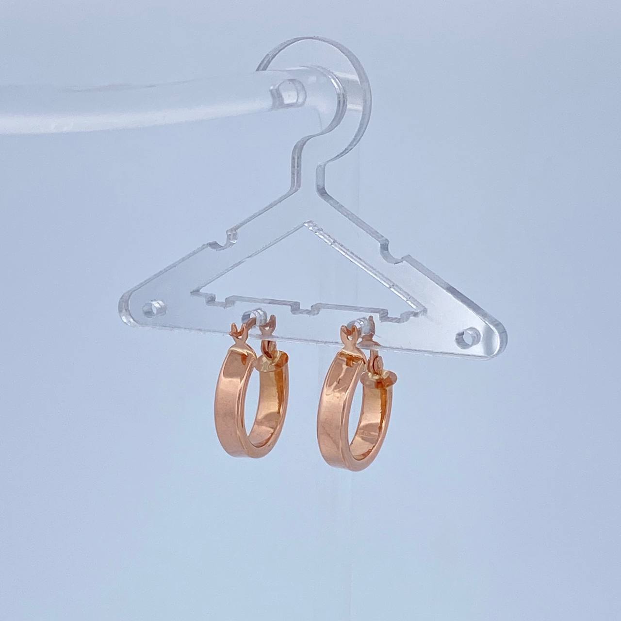 Candongas Diani 2gr / 1.8cm / Oro Rosa 18K &